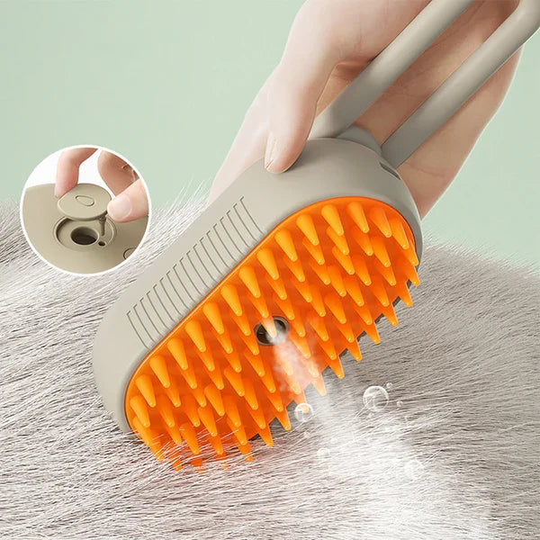 Pet Steam Brush - No More Fur Anywhere