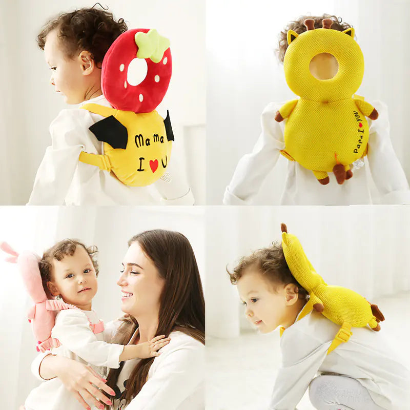 Baby Head Protection Pillow and Anti-Fall Cap