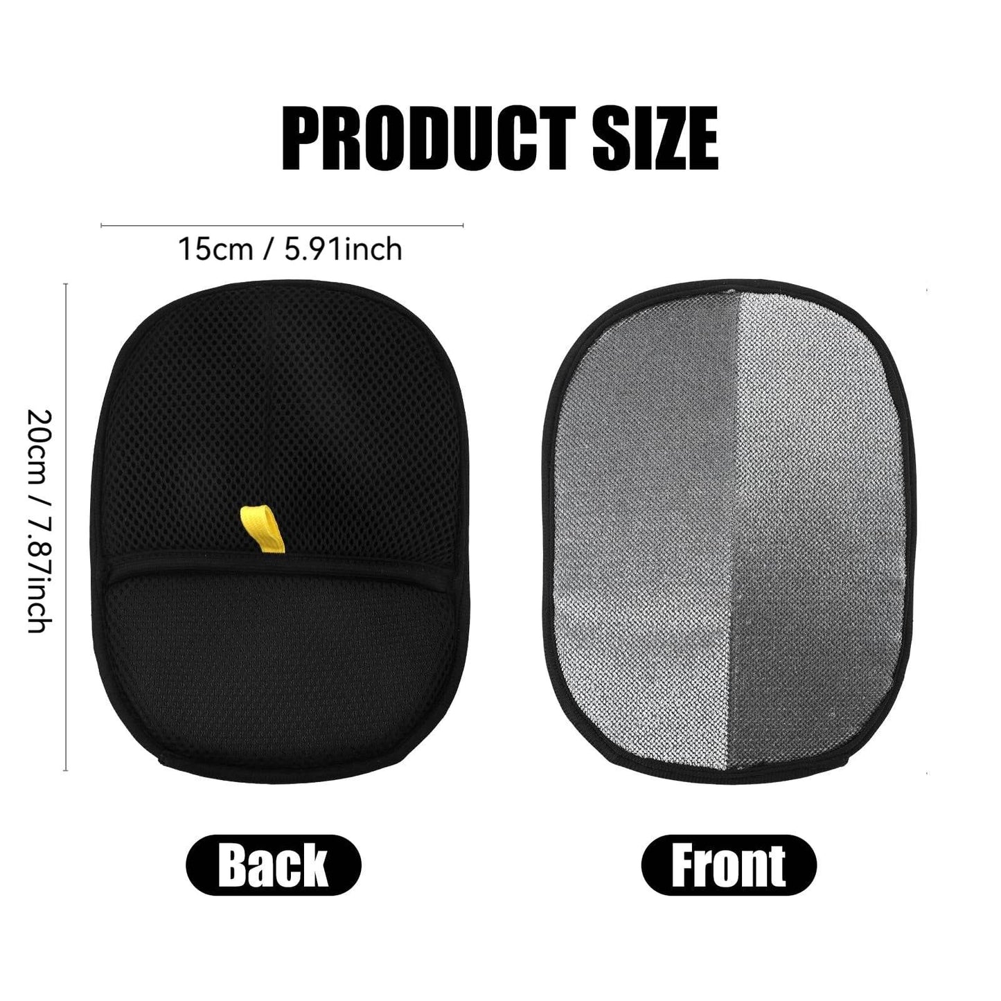 Reusable Pet Hair Removal Gloves โ Grooming & Static Fur Remover