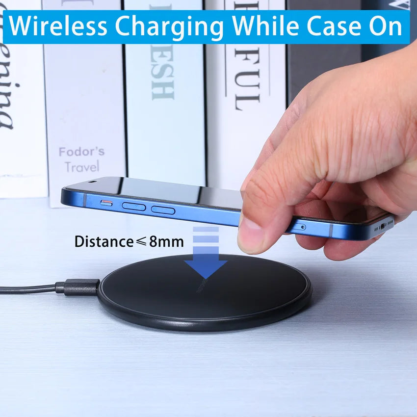30W Wireless Charger for iPhone 15 14 & Samsung S23