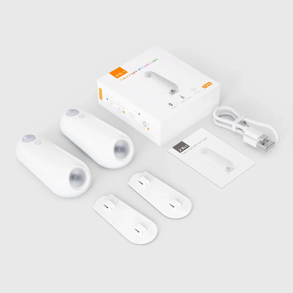 Motion Sensor RGB 7 Color Rechargeable Toilet Night Light