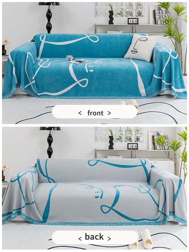 Chenille Couch Cover