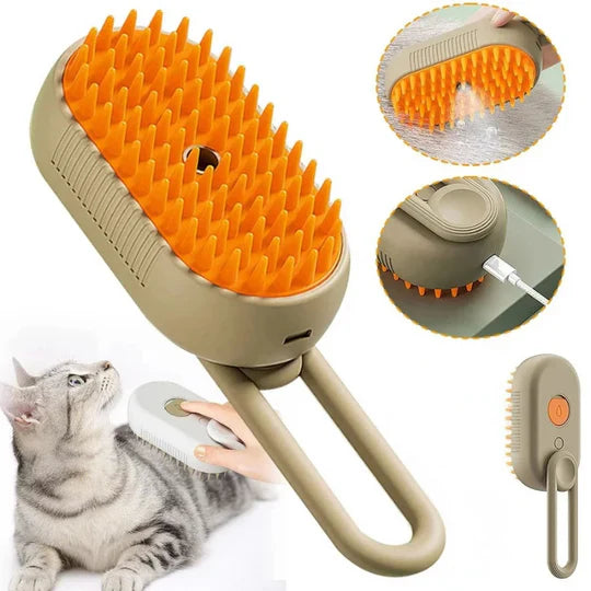 Pet Steam Brush - No More Fur Anywhere