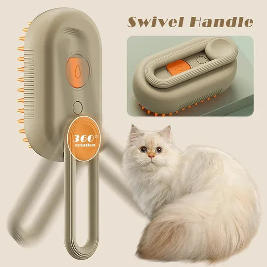Pet Steam Brush - No More Fur Anywhere