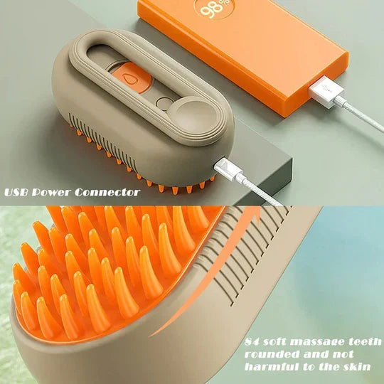 Pet Steam Brush - No More Fur Anywhere