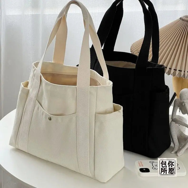 Large Capacity Canvas Tote Bag