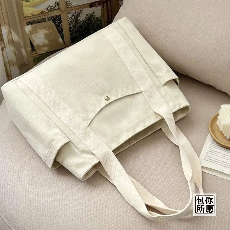Large Capacity Canvas Tote Bag
