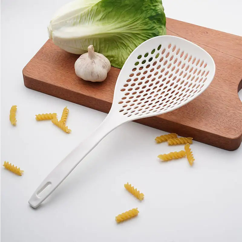 Large Colander with Long Handle Drain Filter