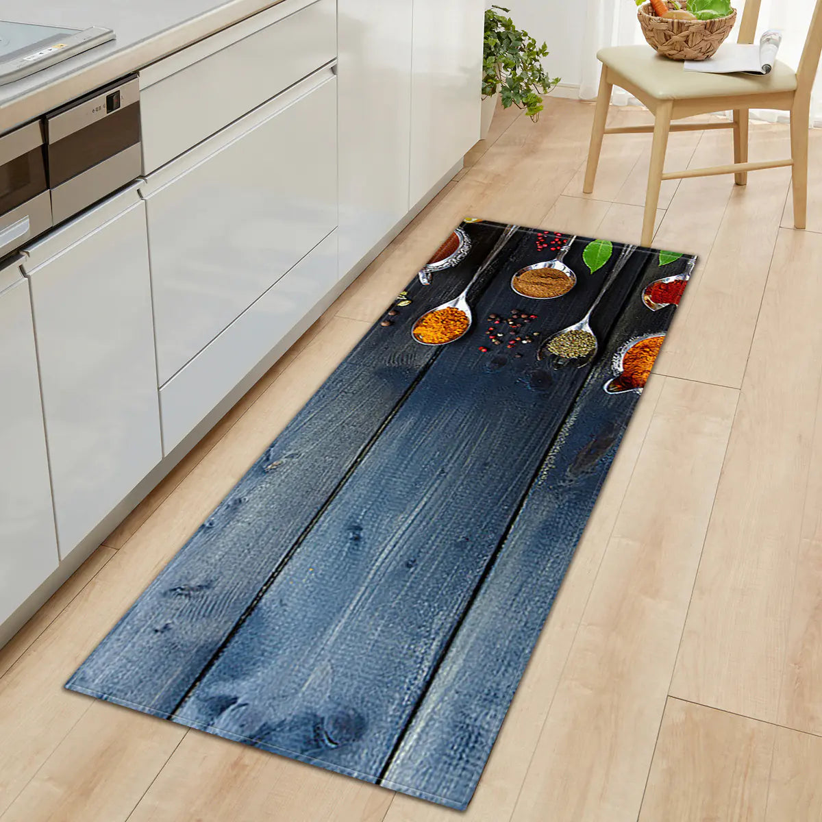 Kitchen Absorbent Non-Slip Rug for Home Use
