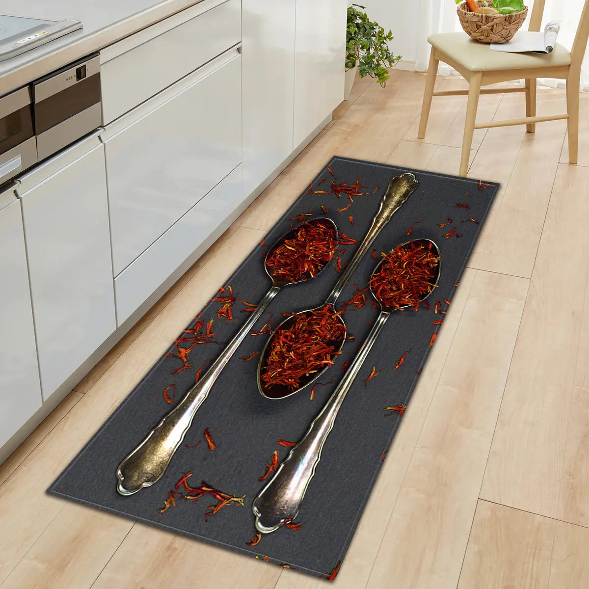 Kitchen Absorbent Non-Slip Rug for Home Use