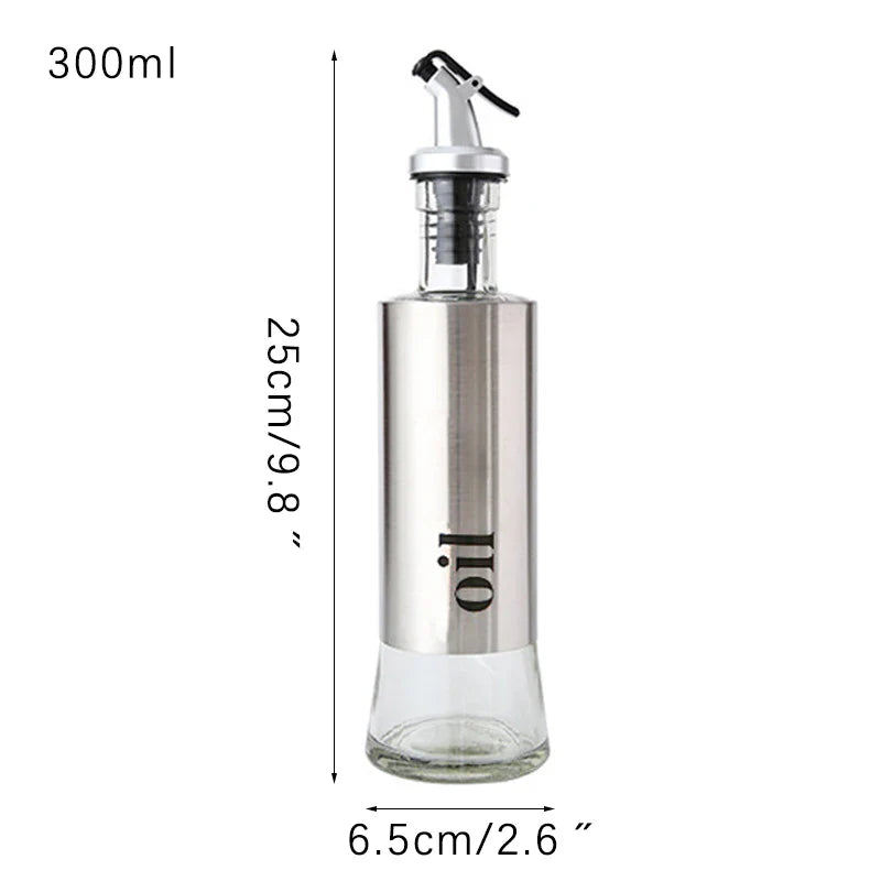 Cooking Seasoning Bottle Dispenser Glass Vinegar Sauce Olive Oil Dispenser Seasoning Jars Kitchen Cooking Tools