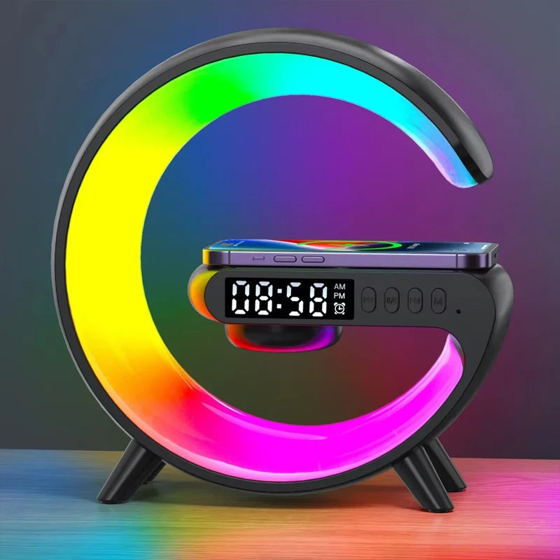 Multifunction Wireless Charger, Speaker & Alarm Clock