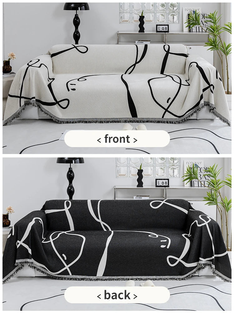 Chenille Couch Cover