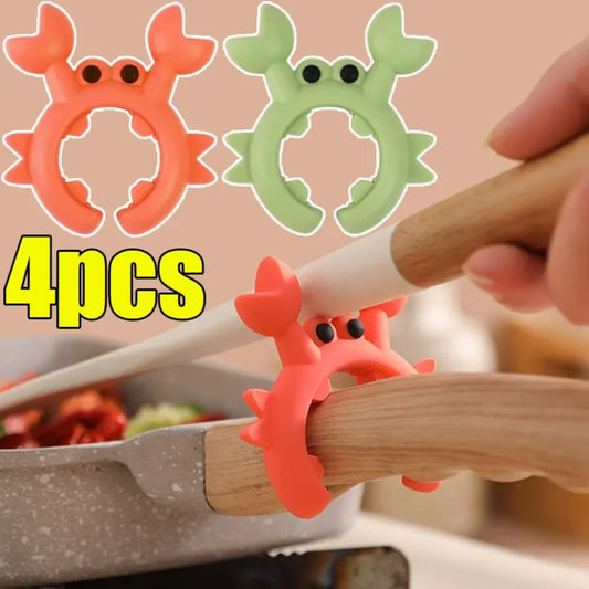 CrabbyGrip Spoon Holder – No More Messy Counters!