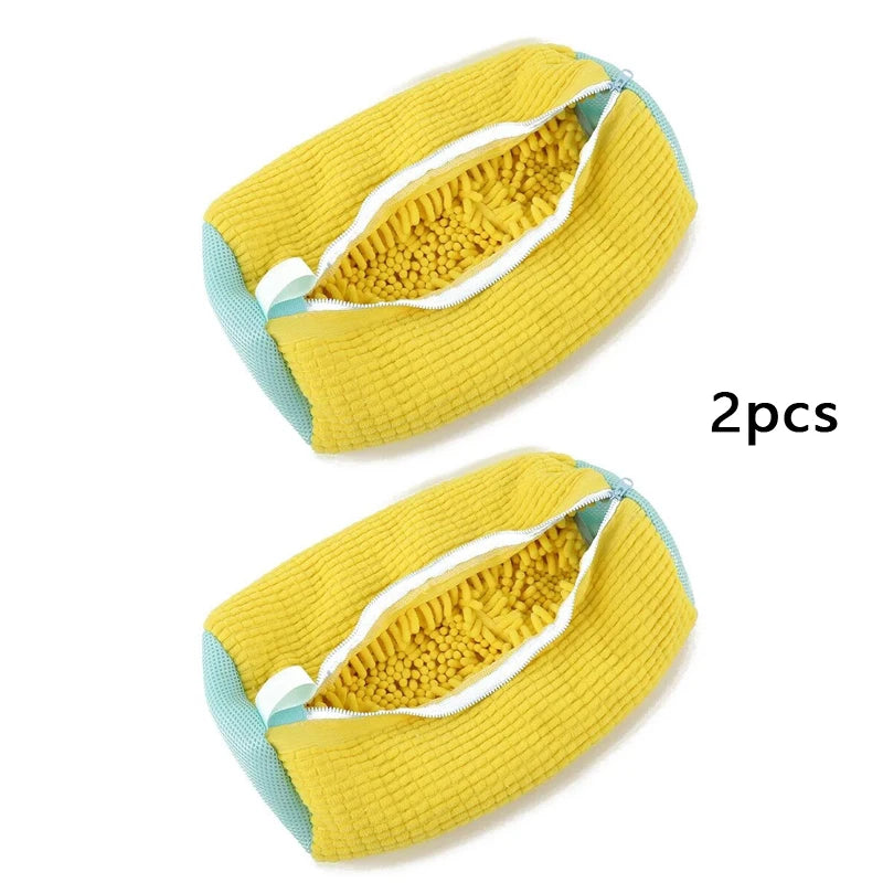 Shoe Saver Wash Bag - Padded Net Laundry Protector for Sneaker Care