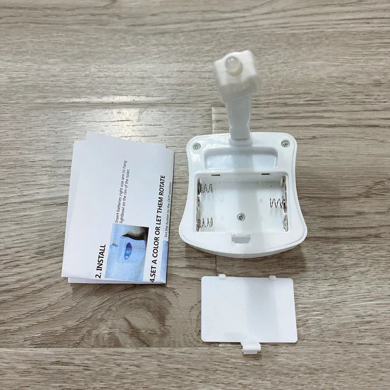 16 Colour LED Toilet Nightlight with Motion Sensor | Auto-Sensing Smart Bathroom Light