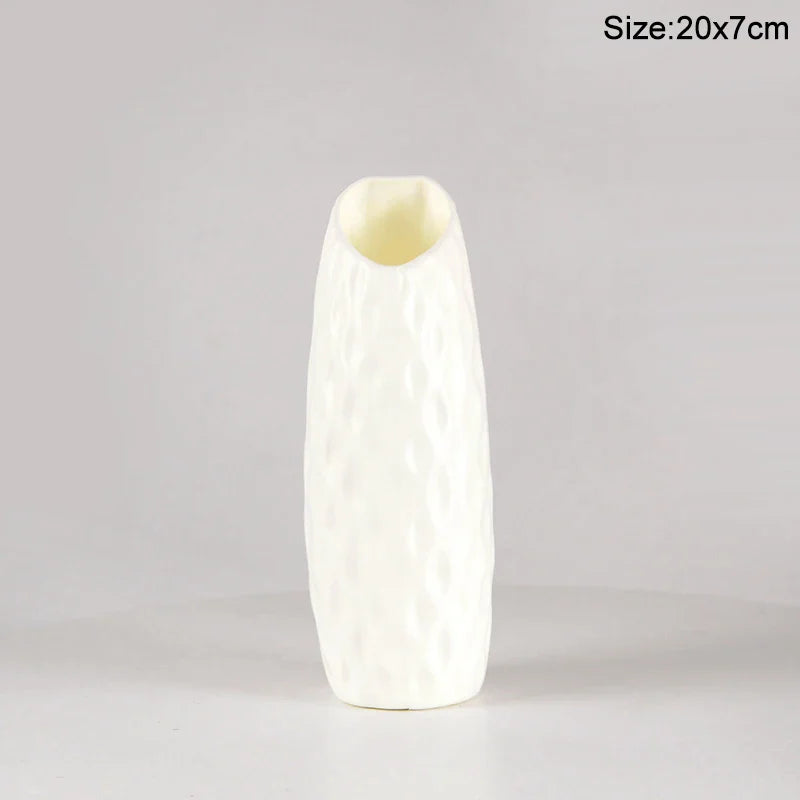 Modern Plastic Flower Vase Nordic Home Decoration