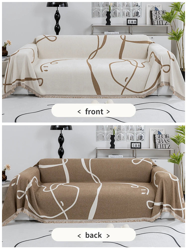 Chenille Couch Cover