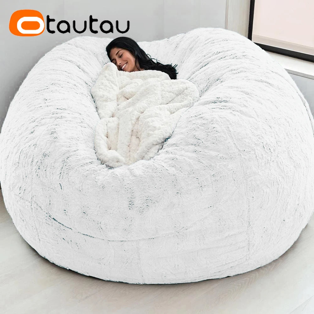 Faux Fur Couch Cover