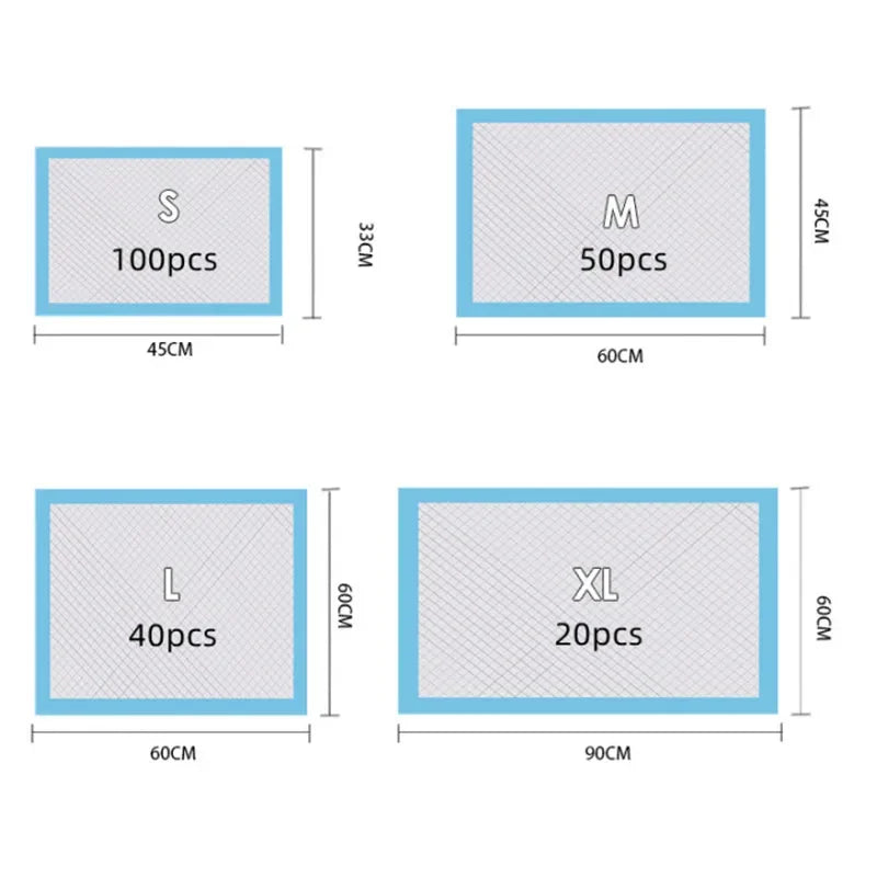 Absorbent Pee Pads for Puppy Training & Senior Pups