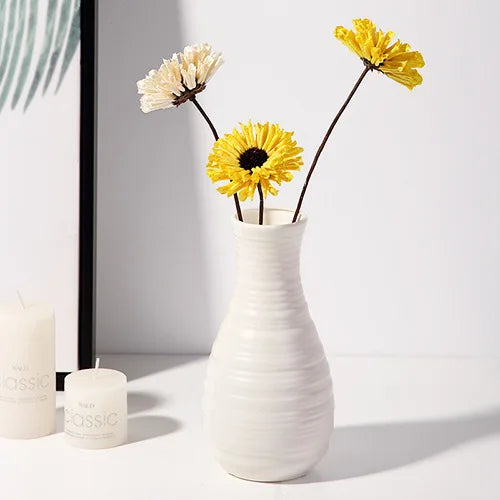 Modern Plastic Flower Vase Nordic Home Decoration
