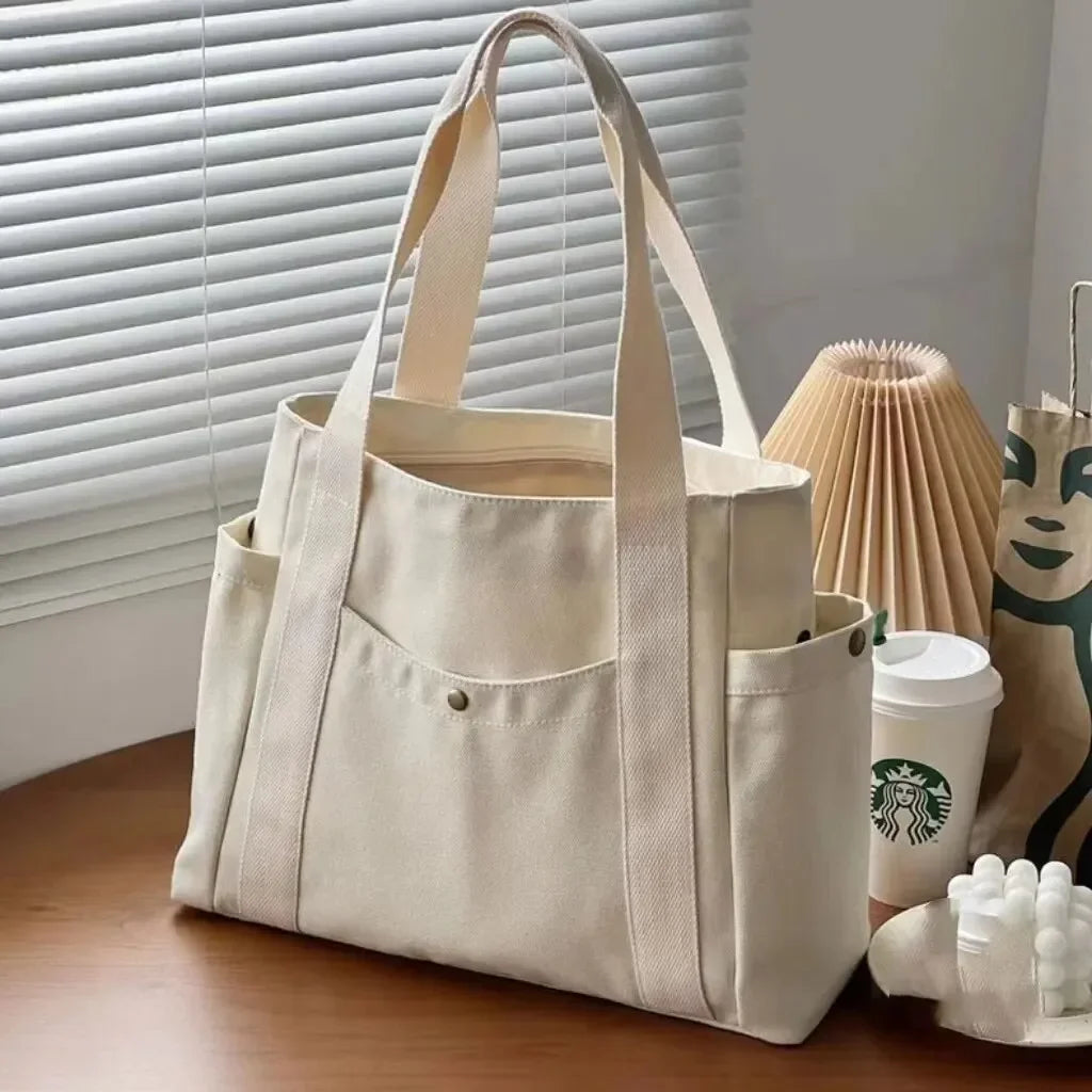 Large Capacity Canvas Tote Bag