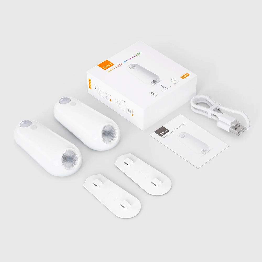 Motion Sensor RGB 7 Color Rechargeable Toilet Night Light