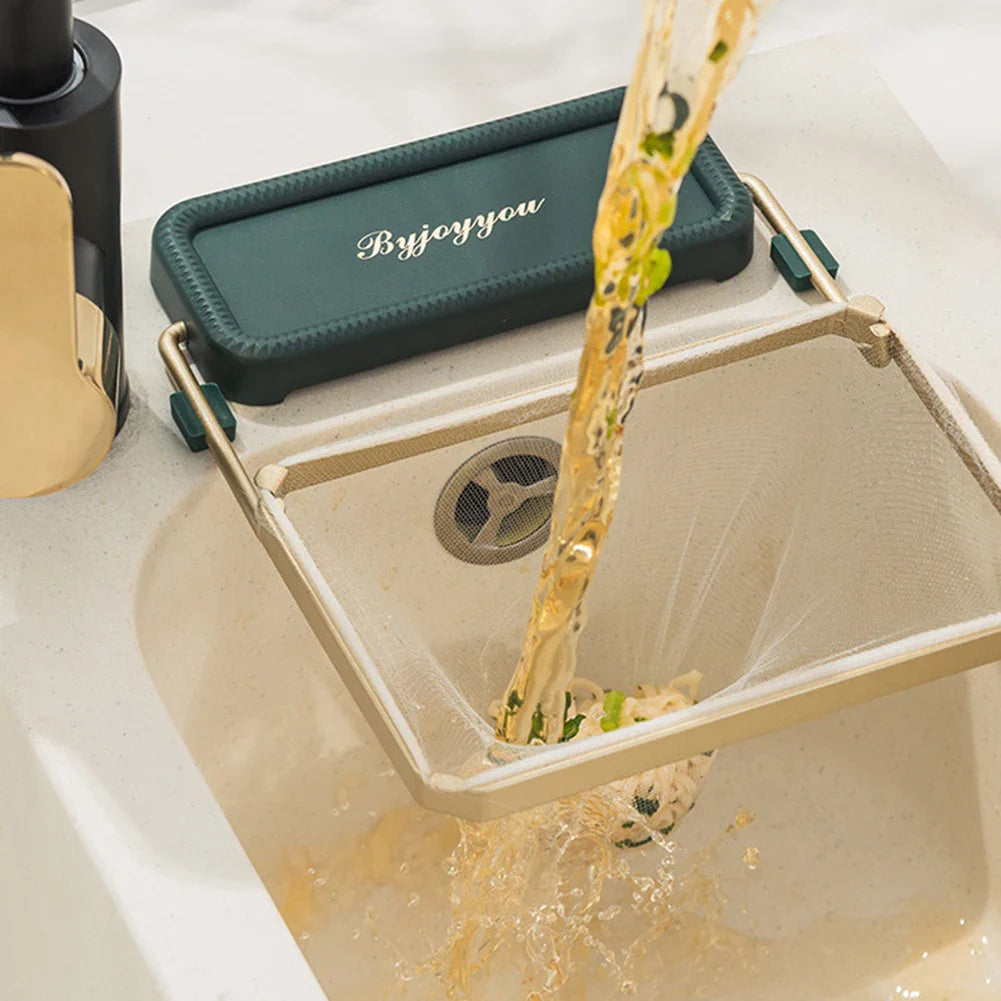 Foldable Sink Strainer Holder