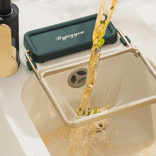 Foldable Sink Strainer Holder