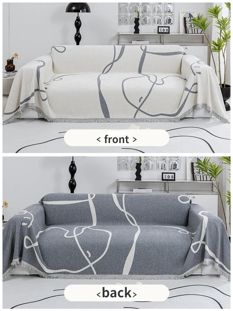 Chenille Couch Cover