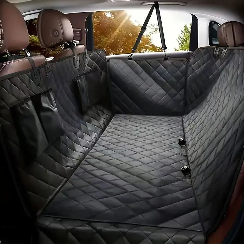 Premium Dog Car Hammock – Scratch-Proof & Waterproof