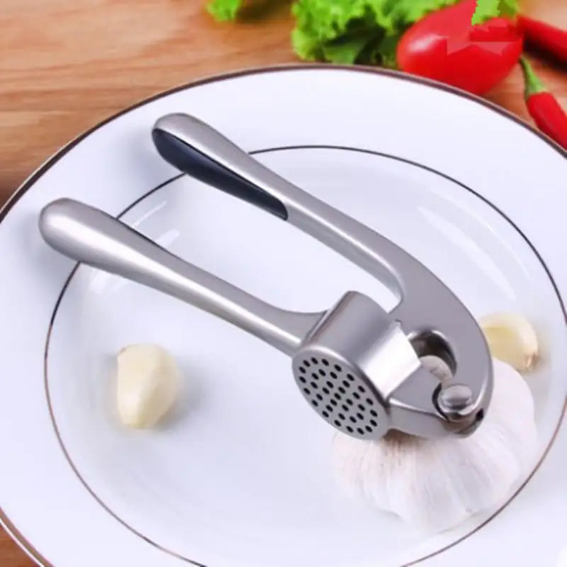 Manual Garlic Press Kitchen Gadget Mashing Tool