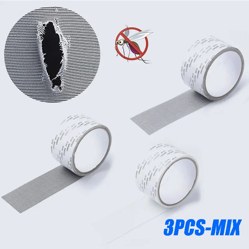 Window Repair Mesh Tape Self Adhesive 10 m x 10 cm