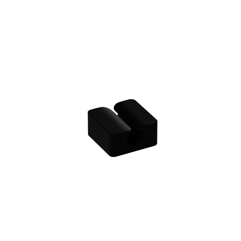 Cable Clip Cord Organizer Black Cable Management Cord Clip Silicone Self-Adhesive Charger Cord Clip for Bedside Table Compartmen