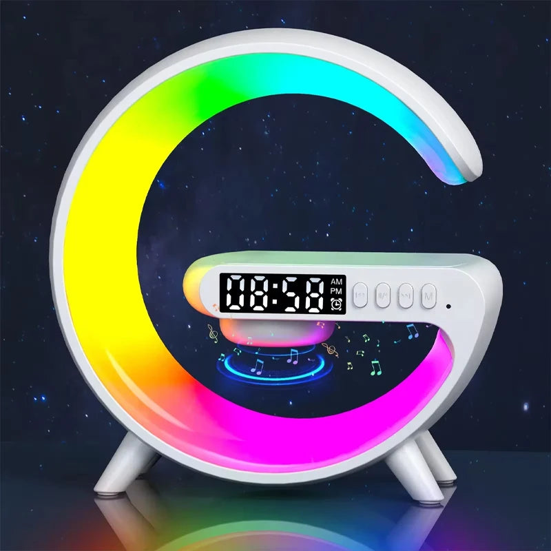Multifunction Wireless Charger, Speaker & Alarm Clock