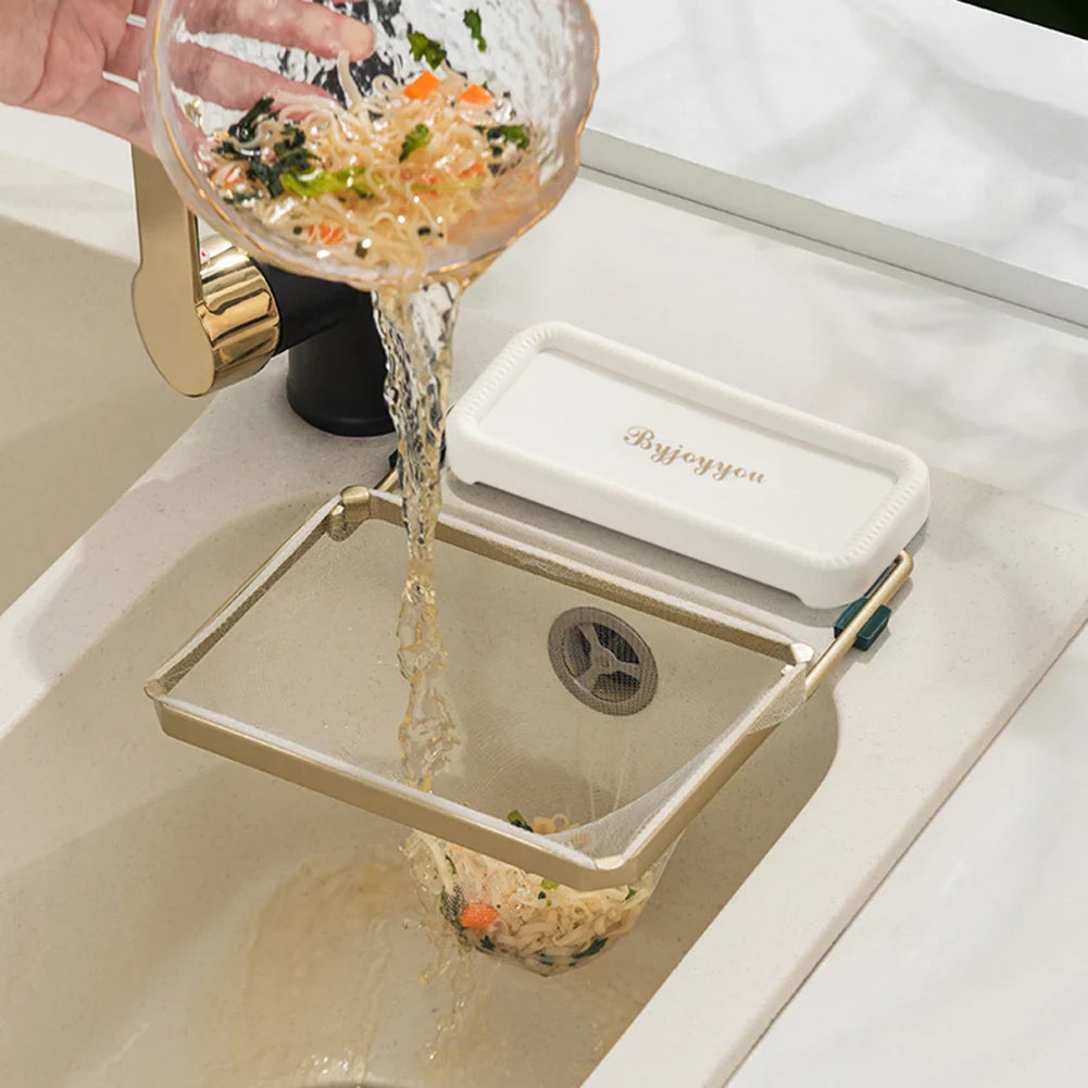Foldable Sink Strainer Holder