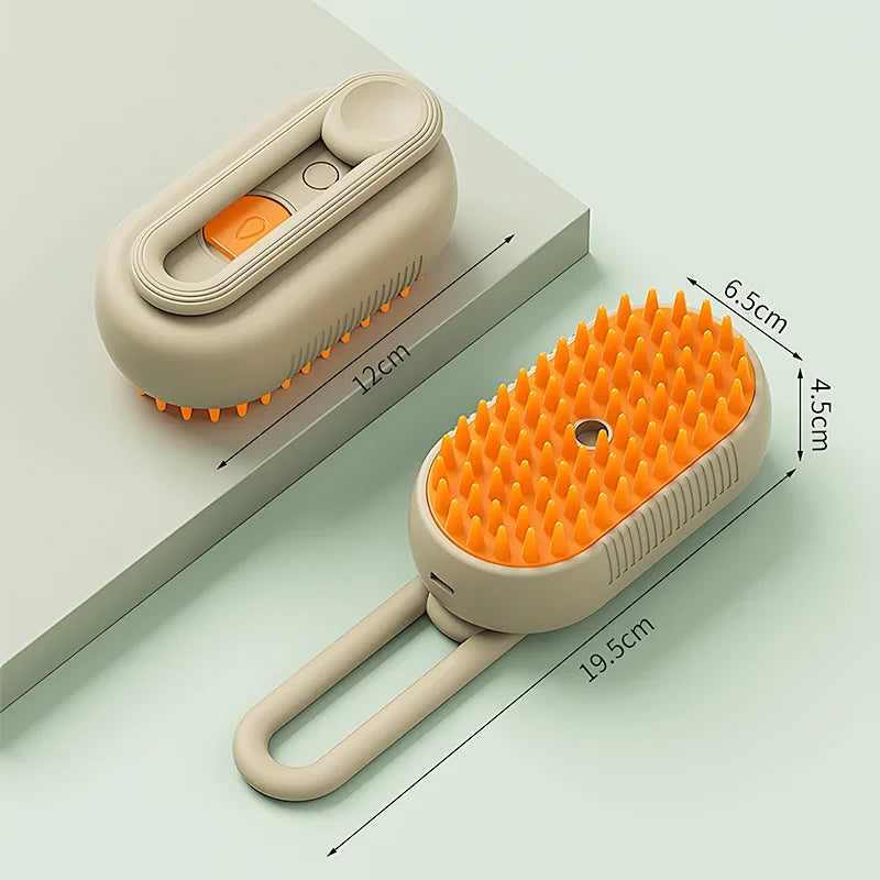 Pet Steam Brush -  No More Fur Anywhere