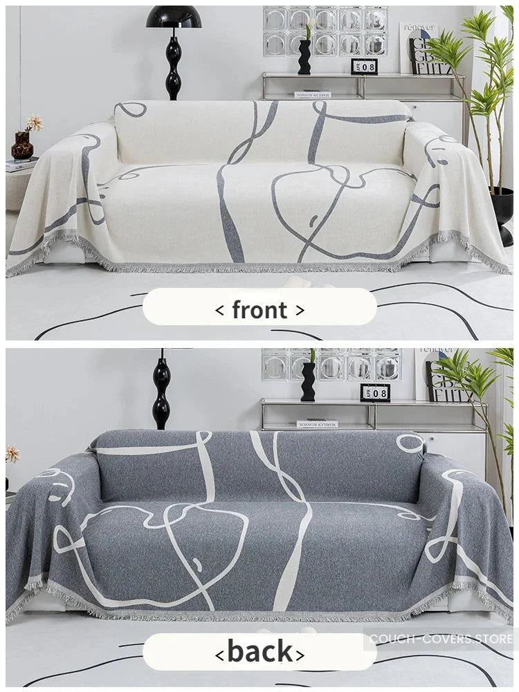Chenille Couch Cover