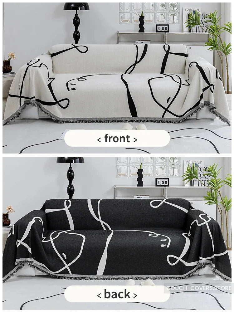 Chenille Couch Cover