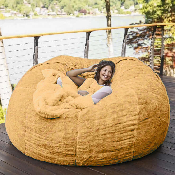 Faux Fur Couch Cover