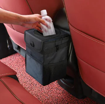 Car Trash Can, Foldable Waterproof Bin