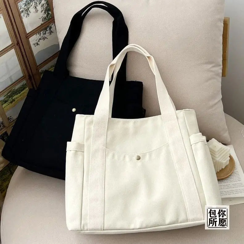 Large Capacity Canvas Tote Bag