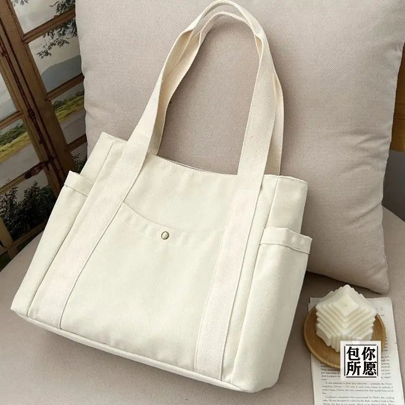 Large Capacity Canvas Tote Bag