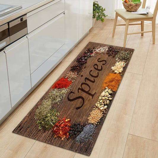 Kitchen Absorbent Non-Slip Rug for Home Use