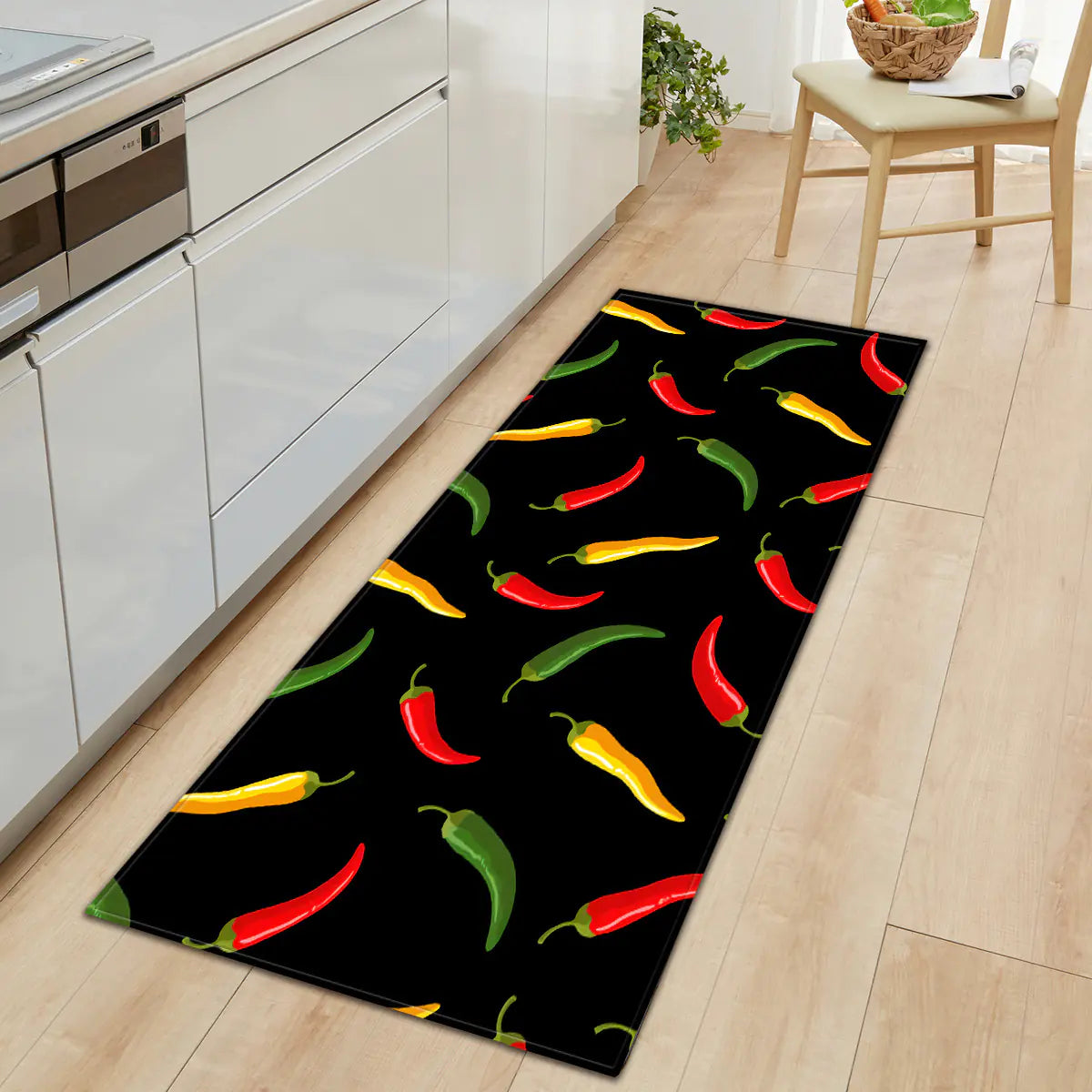 Kitchen Absorbent Non-Slip Rug for Home Use